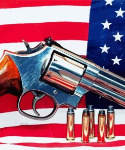 American Gun Diamond Painting