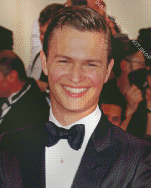 Ansel Elgort Smiling Diamond Painting