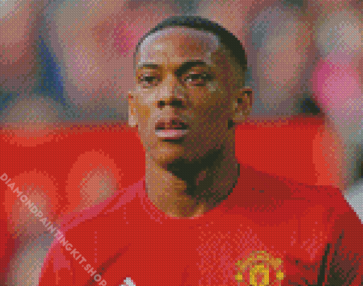 Anthony Martial Footballer Diamond Painting