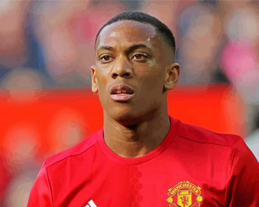 Anthony Martial Footballer Diamond Painting