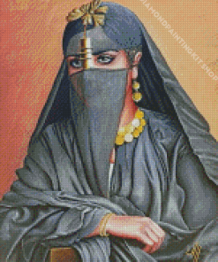 Arab Woman Diamond Painting