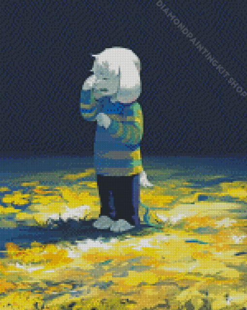 Asriel Diamond Painting