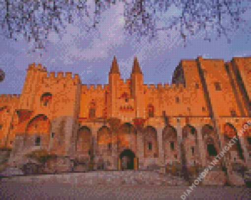 Avignon Palais Des Papes Diamond Painting