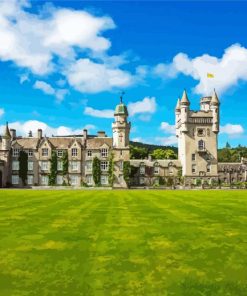 Balmoral Castle Aberdeen Diamond Painting