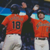 Baseball Giants Players Diamond Painting