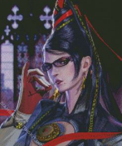 Bayonetta Art Diamond Painting