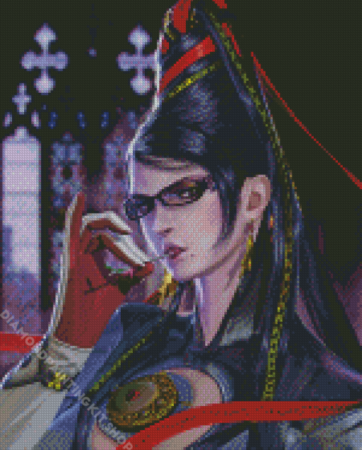 Bayonetta Art Diamond Painting