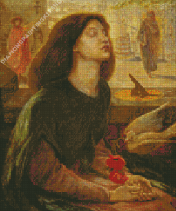 Beata Beatrix Rossetti Diamond Painting