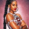 Bianca Belair Professional Wrestler Diamond Painting