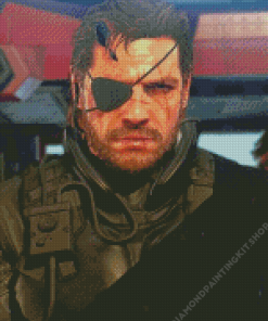 Big Boss Metal Gear Diamond Painting