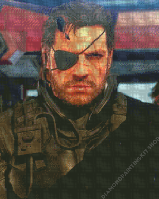 Big Boss Metal Gear Diamond Painting