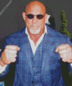 Bill Goldberg Professional Wrestler Diamond Painting