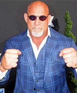 Bill Goldberg Professional Wrestler Diamond Painting