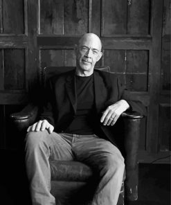 Black And White Jk Simmons Diamond Painting