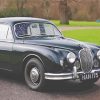 Black Jaguar Mark 1 Car Diamond Painting