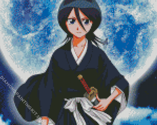 Bleach Rukia Kuchiki Diamond Painting