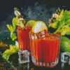 Bloody Mary Drinks Diamond Painting