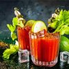 Bloody Mary Drinks Diamond Painting