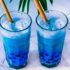 Blue Bubble Tea Diamond Painting