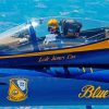 Blue Angel Pilot Diamond Painting