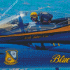 Blue Angel Pilot Diamond Painting