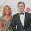 Bradley Walsh With His wife Diamond Painting