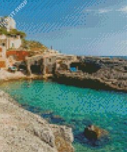 Cala Xada Palmacnova Spain Diamond Painting