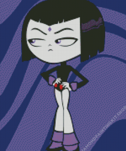 Cartoon Raven Teen Titans Diamond Painting