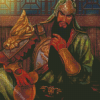 Chinese Guan Yu Diamond Painting