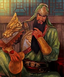 Chinese Guan Yu Diamond Painting