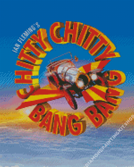 Chitty Chitty Bang Bang Movie Diamond Painting