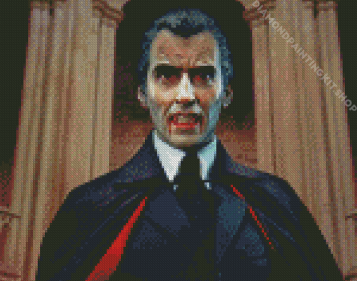 Christopher Lee Dracula Diamond Painting