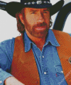 Chuck Norris Diamond Painting