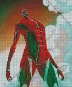 Colossal Titan Art Diamond Painting