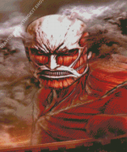 Colossal Titan Character Diamond Painting