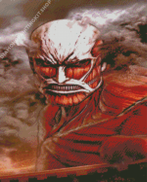 Colossal Titan Character Diamond Painting