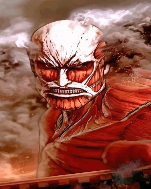 Colossal Titan Character Diamond Painting