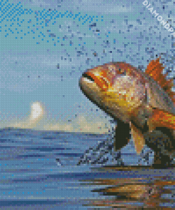 Common Dentex Fish Diamond Painting