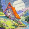 Cottage Art Diamond Painting