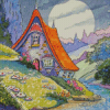 Cottage Art Diamond Painting