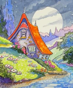 Cottage Art Diamond Painting