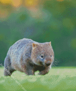 Cute Little Wombat Diamond Painting