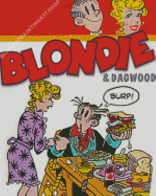 Dagwood Bumstead Poster Diamond Painting