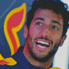 Daniel Ricciardo Diamond Painting