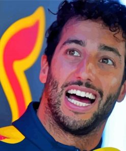 Daniel Ricciardo Diamond Painting