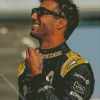 Daniel Ricciardo Race Driver Diamond Painting