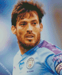 David Silva Footballer Diamond Painting