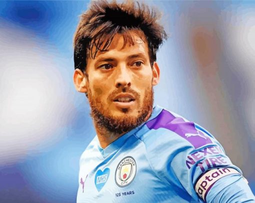 David Silva Footballer Diamond Painting