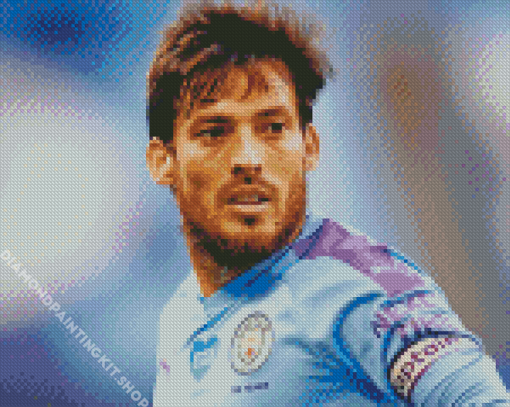 David Silva Footballer Diamond Painting