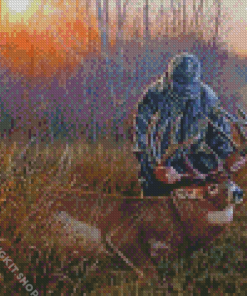 Deer Hunting Diamond Paintings